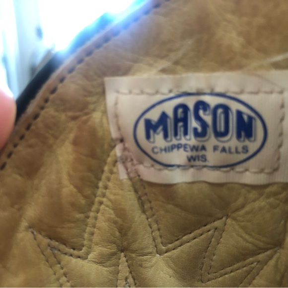 Men’s Mason Western Roper Cowboy Boots Size 8 1/2 EEE Includes Boot Inserts - Picture 10 of 16